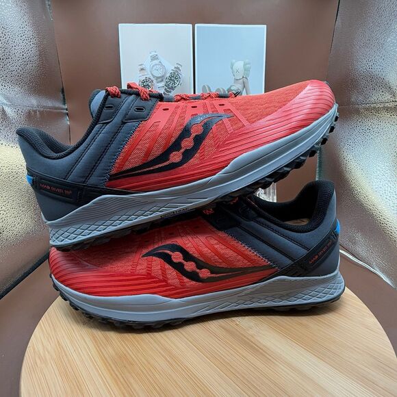 Saucony Mad River TR 2, Scarlet/Shadow, Men’s Sz 14 main image 9